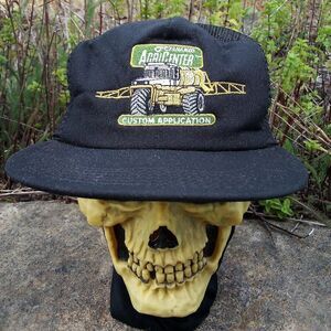 Deadstock Vintage Cyanamid Agricenter Custom Applicator Snap Back Trucker Hat